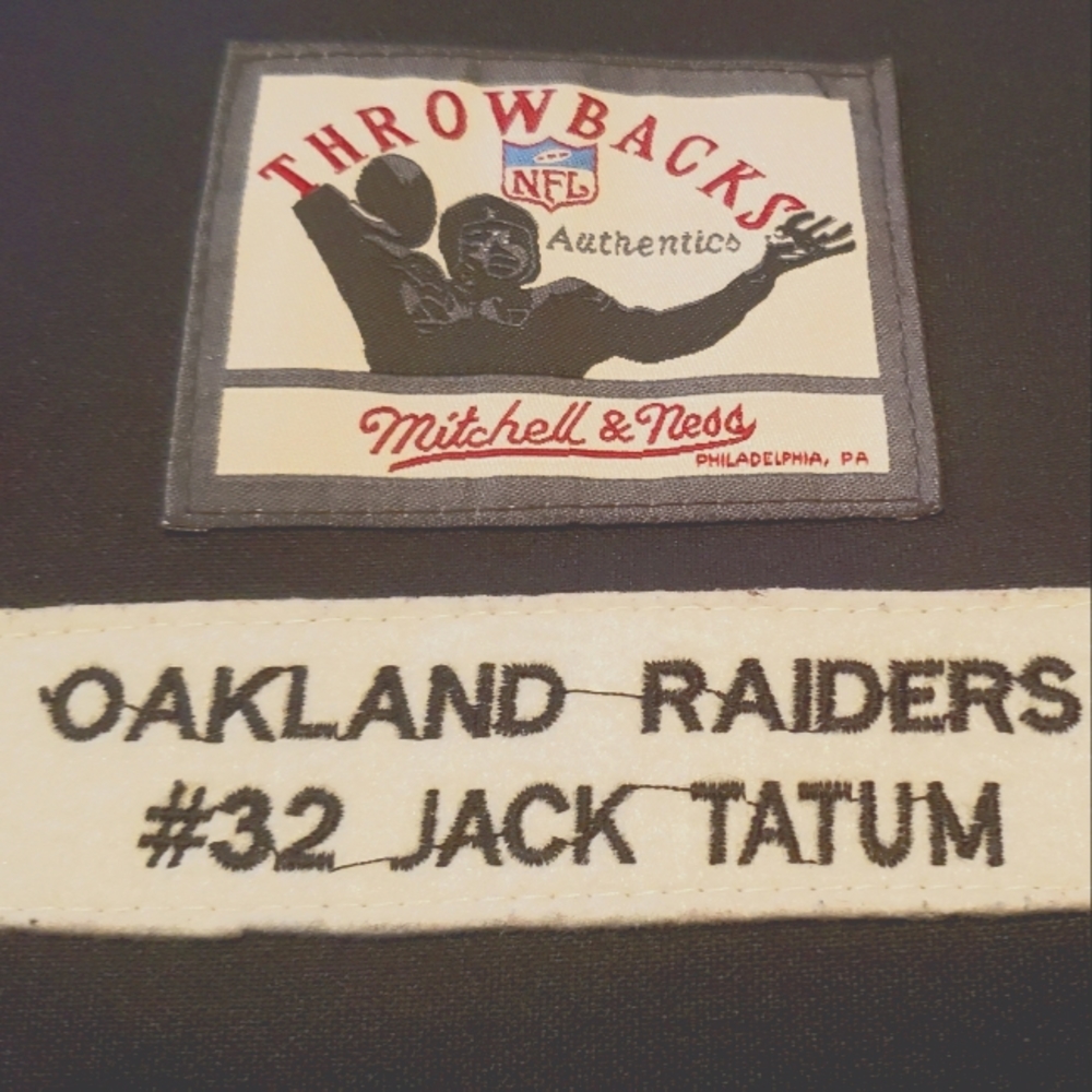 Jack Tatum #32 Raiders Jersey
